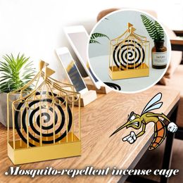 Kitchen Storage Mosquito Coil Holder Decor Garden Outdoor Home Burner Birdcage