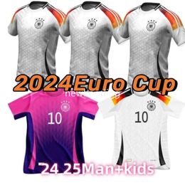 Hot sale 2024 European Cup Germany soccer jerseys HUMMELS KROOS GNABRY WERNER DRAXLER REUS MULLER GOTZE Men and kids kit Fans Player version football shirt uniform