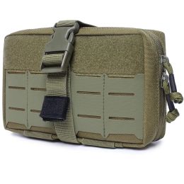 Bags Tactical EDC Admin Pouch Molle EMT IFAK Pouch RipAway First Aid Medical Bag MultiPurpose Utility Gadget Gear Tools Organizer