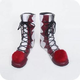 Boots Clown Shoes Women Ankle Boots Costume Props Adult Cosplay Boots Accessories Shoes Boots for Girls Halloween Boys Womens Boots