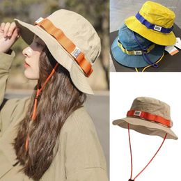 Berets Japanese Tooling Bucket Hat Women Quick-drying Thin Breathable Fisherman's Cap Mori Basin Male Sun Female Panama