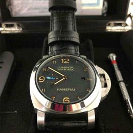Paneraiss DEISGN Movement Watches Luminous Machine Watch Automatic Yhc1 Waterproof Wristwatches Stainless steel Automatic High Quality WN-BVNT