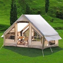 Tents And Shelters Tent Inflatable Second Quickly Opening Build-Free (Canopy Color) With Free Manual Pump