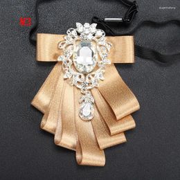 Hair Accessories 10pcs Ribbon Bow Tie For Men Brooch And Women Uniform Clothing