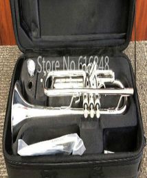 Jupiter JTR1100 High Quality Brass Silver Plated Bb Trumpet New Arrival Musical Instrument Pearl Button With Mouthpiece And Case2024369