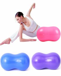 PVC Peanut Shape Explosion Proof Fitness Yoga Exercise Ba Health Sports Gym Durable Peanut Ba Pilates Ba6040802