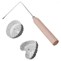 Mugs Fried Mould Bunuelos Maker For Kitchen Wooden Handle Spoon Frying Pancake Household Tools