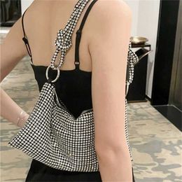 Chic Shoulder Bags Alex Knot Diamond Designer Bag Spring Fashion Single Underarm Luxury Handbags Tote 240311