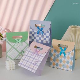 Gift Wrap 5pcs Bow Flip Snap Cartoon Bag Graduation Candy Tote