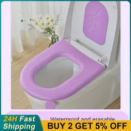 Toilet Seat Covers Non-slip Waterproof Durable Cartoon Pig Head Pad Cover Selling Cushion Hygienic Eva Adhesive Cute