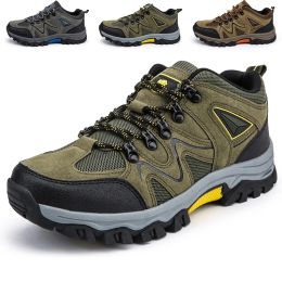 Shoes Men's Hiking Shoes High Quality Trekking Sneakers Breathable Mountain Climbing Shoes Men's Hunting Boots Hiking Boots