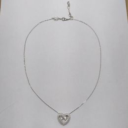 Heart Necklace Pendant Moment Feminine Charm Bead Necklace Jewellery Diamond Necklace Alloy Necklace Anna Jewellery