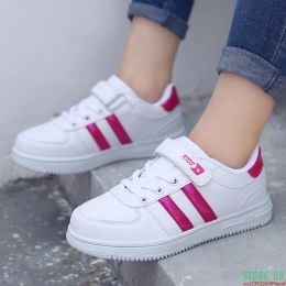 Shoes 2021 Children's Fashion Sneakers New Boys Girls Sport Shoes Casual White Shoes For Kids Spring/Autumn Rubber Unisex