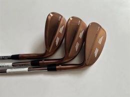 Clubs S9 Wedges S9 Golf Wedges Copper Colour Golf Clubs 48/50/52/54/56/58/60/62 Degrees S200 Steel Shaft With Head Covers