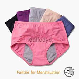 Women's Panties Panties for Menstruation Mid-high Waist Menstrual Briefs Plus Size Culottes Menstruelles Femme Leakproof Culottes Menstruelles 240319