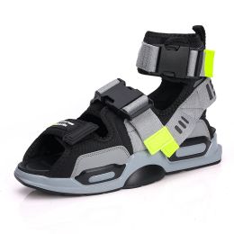 Boots New Women Summer Shoes Flat Nonslip Outdoor Men Beach Sandals Man High Top Ankle Sport Sandals Male Gladiator Water Shoes