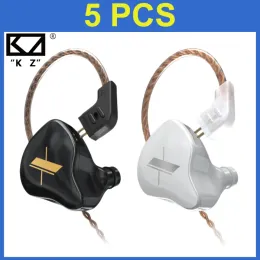 Headphones KZ 5/10/20PCS EDX Wired Earphone In Ear Monitor HiFi Earbuds Headphones Running Game Bass Stereo Outdoor Headset With Microphone