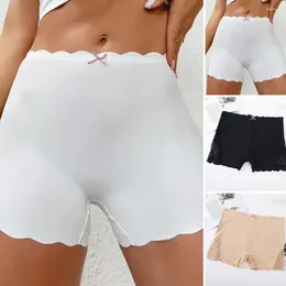 Women's Panties Safety Pants Lace Underpants For Women With High Elasticity Breathable Fabric Mid Waist Anti-exposure Shorts Skirts