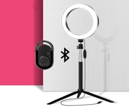 LED Ringlight Circle Lamp Selfie Ring Light with Bluetooth Remote for Makeup Video Po Studio Lighting on YouTube Tiktok9015949