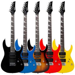 Guitar IRIN 6 Strings Electric Guitar 24 Frets Maple Body Neck Electric Guitarra With Bag Amp Tuner Necessary Guitar Parts Accessories