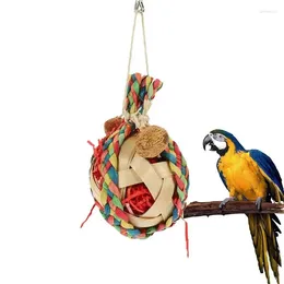 Other Bird Supplies Toys Parrots Foraging Hangable Entertaining Cage Accessories For Conures Love Birds Cockatiels Parakeets