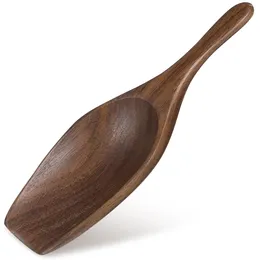 Coffee Scoops Scoop Bean Multipurpose Spoon Grain Kitchen Tableware Beans Wooden Tablespoon
