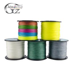 500M Super 4X PE Braided Fishing Line 1060LB 5 Color Smooth Multifilament Fishing Line All Saltwater Freshwater Pesca3897018