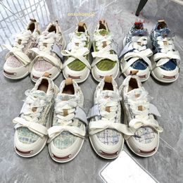 2024 Spring New Bow Tied Shallow Mouth Couple Leather Band Big Head Shoes 2.0 Open Smile Canvas Shoes Casual Shoes