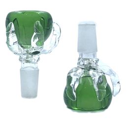 Thick Dragon Claw Male Joint 14mm & 18mm Glass Bowls For Bong Glass Bongs Water Pipes Glass Oil Rig Bongs best quality