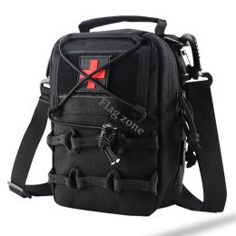 Bags Multifunctional Tactical Single Shoulder Bag Camo Hunting Survival EDC Pack Military Molle Pouch First Aid Medical Kit Belt Pack