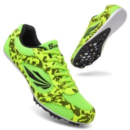 Shoes Men Track Field Shoes Women Spikes Sneakers Athlete Running Training Lightweight Racing Match Spike Sport Shoes for Women