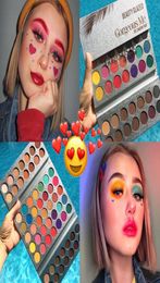 Beauty Glazed Summer Colourful Eyeshadow Palette 63 Colours Matte Shimmer Bright Eye Shadow Pallete Silky Powder Pigmented Makeup Ki9809877