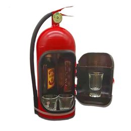Fire Etinguisher Mini Bar Christmas Gift Can Bar Simulation Fire Extinguisher Desktop Ornament Home Decor E2S 240318