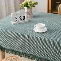 Table Cloth French Minimalist Modern Tablecloth Waterproof Coffee Mat Nordic Rectangular Dining