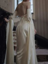 Boho Beach Stain Midi Dress Party Women Evening Design Long Sleeve Slim Elegant Bodycon Dress Dress Korea Fashion 240318