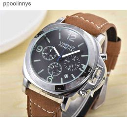 Orologi da polso da uomo Paneraiss Orologio svizzero automatico in pelle Casual Panera Designer Orologi da polso impermeabili Acciaio inossidabile automatico WN-0GZO