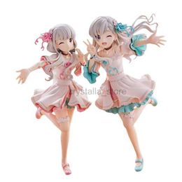 Anime Manga 20Cm Idolm Girl Steering Wheel Hisakawa Naked Hisakawa Hayate Anime Ornament Action Figure Model Garage Doll Toy Set For Kids 240319