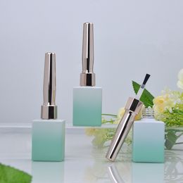 15ML Glass Nail Polish Bottle Empty With Lid Brush Cosmetic Containers Nail Glass Bottles With Brush