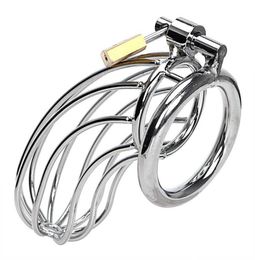 40/45/50mm Male Device Belt Stainless Steel Metal Cage Restraint Penis Sex Toys For Men/Gay Penis Cock Ring Adult Games P08295332554
