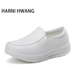 Shoes Women's Lightweight Comfort Slip Resistant Nursing Shoes Brand Women Safety Shoes Nurse Hospital Work White Shoes Size 3542