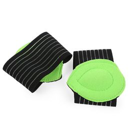 Foot Heel Pain Relief Plantar Fasciitis Insole Pads & Arch Support Shoes Insert Flatfoot Elastic Bandage Orthotics Massage Pad