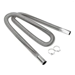 120cm Car Stainless Steel Material Exhaust Pipe With Clamps Air Heater Replacement For Eberspacher Propex