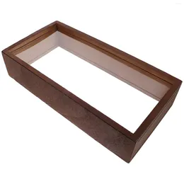 Frames Dried Flowers Picture Frame Specimen Plant Display Cabinet Vintage Po Solid Wood Shadow Boxes