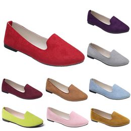 Bequeme Freizeitschuhe für Damen, Trainer, Orange, Schwarz, Rot, Gelb, Lila, Grün, Pfirsich, Lila, Rosa, Outdoor-Sneaker, Trendings Damen, flach, Slip, Arbeit, Umstandsschuh A051