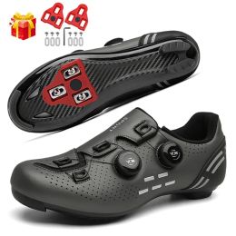 Footwear 2024 Cycling Shoes Mtb Bike Sneakers Cleat Nonslip Men's Mountain Biking Shoes Bicycle Shoes Spd Road Footwear Speed