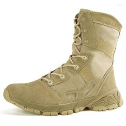 Fitness Shoes Outdoor Hiking Men's Professional Climbing Trekking Camping Hunting Army Desert Waterproof Military Tactical Boots