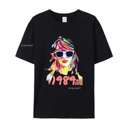 Solid Summer T Shirt for Women Clothing Letter Print O-neck Short-sleeve T-shirt Femme Loose Casual Crop Top 100% Cotton Tee 42