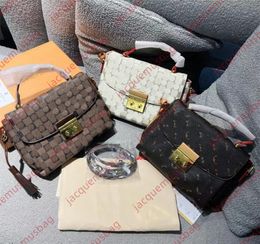 Women Croisette handbag bag N41581 designer S-lock latch tote Luxury Shoulder crossbody bags Clutch wallet Hobo purses ladies leather messenger flip Hasp Satchels