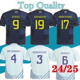 2024 Scotland home away Soccer Jersey Special Edition MCGINN TIERNEY Football Shirt 24 25 DYKES McGREGOR Kids Kit ROBERTSON