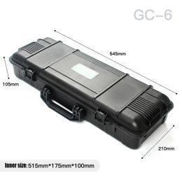 Bags 545*210*105mm Safety Instrument Toolbox Suitcase Waterproof Safety Protection Case for Rifle Sights Scope Hunting Gun Case Box